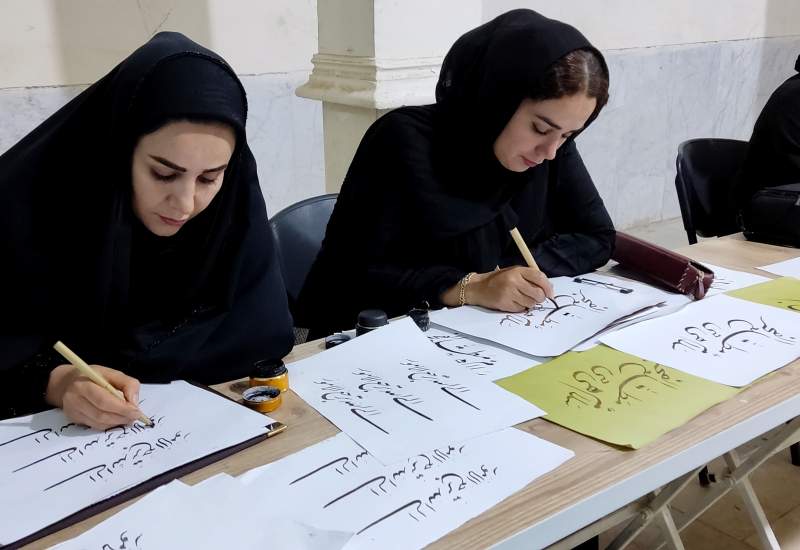 ویژه برنامه قدر و قلم در کهگیلویه برگزار شد (+ تصاویر)