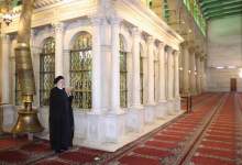 نماز مسجد اموی را رئیسی خواند!