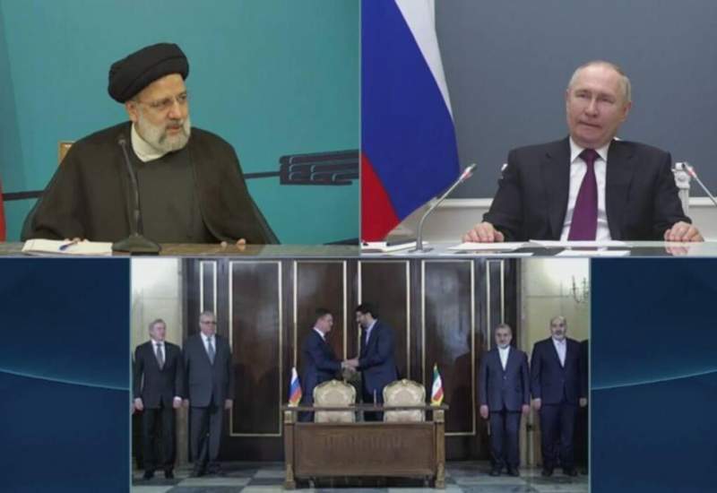 (فیلم) تشکر پوتین از رهبر انقلاب بخاطر توجه به همکاری‌های بین دو کشور