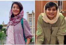 حمله کیهان به حامیان «برگزاری علنی» دادگاه الهه محمدی و نیلوفر حامدی