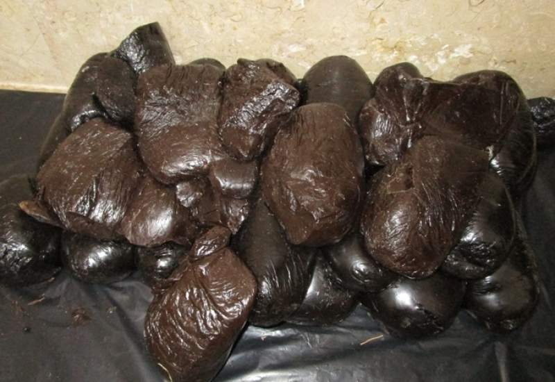 کشف 77 کیلو مواد مخدر توسط پلیس شهرستان دنا