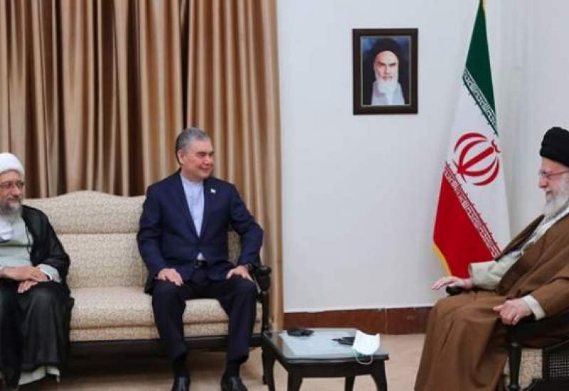 رئیس شورای مصلحت خلق ترکمنستان با رهبر انقلاب دیدار کرد