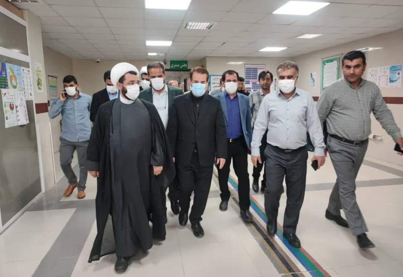 بازدید استاندار کهگیلویه و بویراحمد از بیمارستان امام خمینی(ره) دهدشت + تصاویر