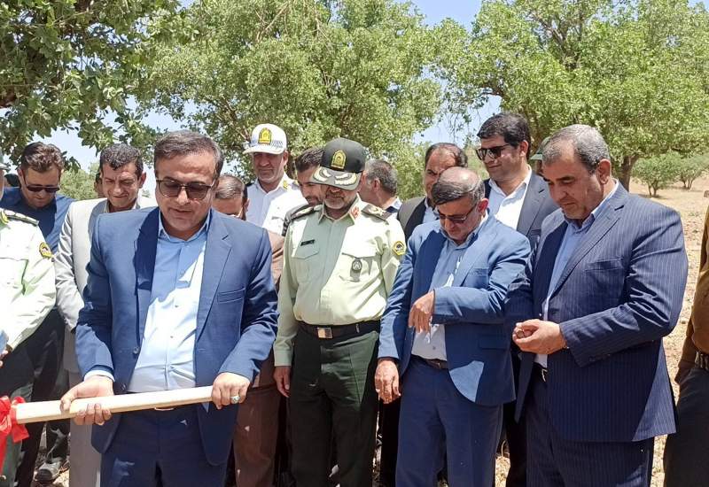 کلنگ ساخت پاسگاه بازرسی در جاده یاسوج اصفهان به زمین زده شد