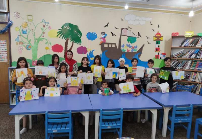 برگزاری مسابقات کودک و نوجوان جشنواره رضوی در کتابخانه‌ی مرکزی یاسوج