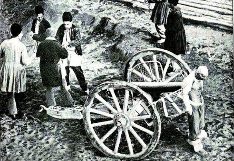 (عکس) وحشتناکترین نوع اعدام در دوره قاجار