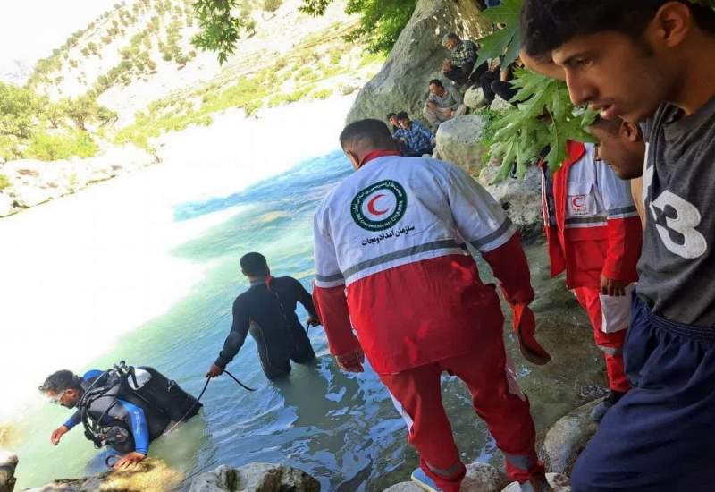 جوان مارگونی غرق شده در رودخانه خرسان هنوز پیدا نشده