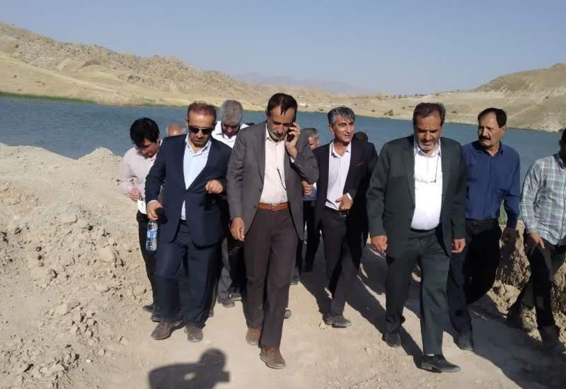 بازدید معاون آب و خاک وزارت جهاد کشاورزی از سد کوهبرد