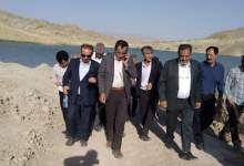 بازدید معاون آب و خاک وزارت جهاد کشاورزی از سد کوهبرد
