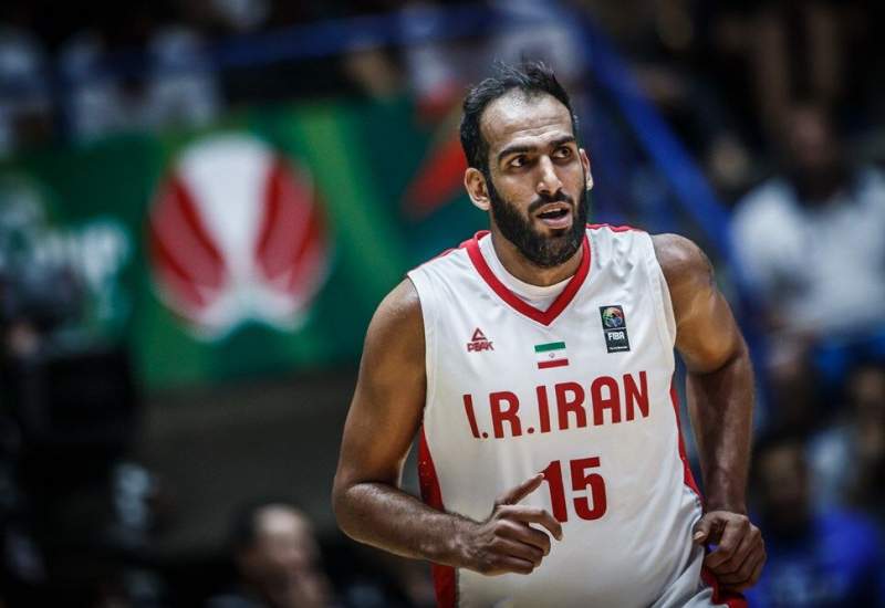 حامد حدادی از تیم ملی بسکتبال خداحافظی کرد + فیلم