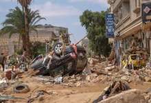 (فیلم) تصاویر آخرالزمانی از سیل وحشتناک لیبی با ۱۰ هزار قربانی / در و دیوار از جا کنده شدند!