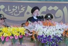 رئیسی در رژه ۳۱ شهریور: اجازه نمی دهیم هیچ گروه مسلحی در اطراف ایران باشد
