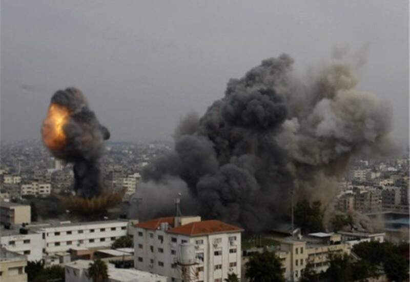 فیلم/ تصاویر دلخراش قتل عام مردم غزه در حمله شدید امروز هواپیماهای اسرائیلی