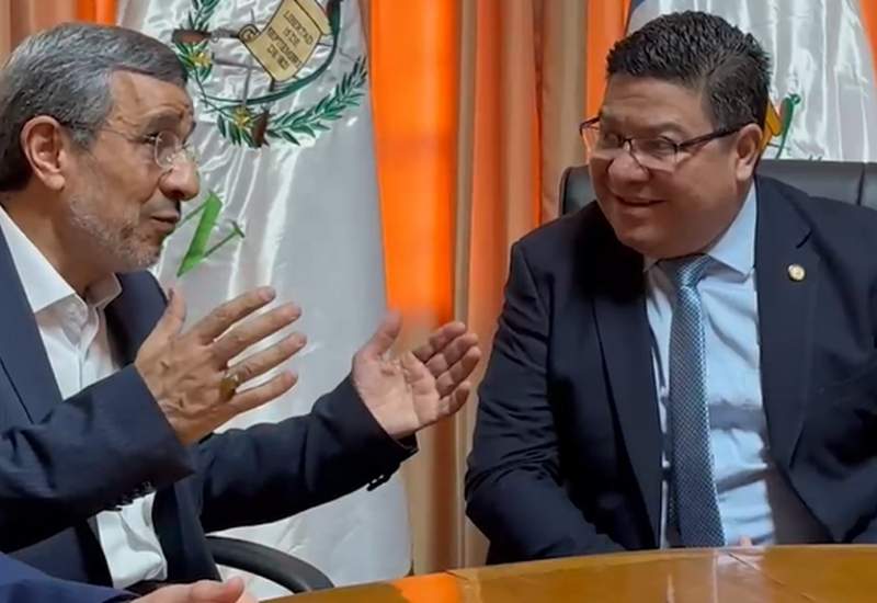 (فیلم) انگلیسی صحبت کردن احمدی نژاد در گواتمالا