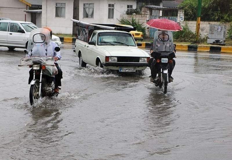 بارش باران در ۱۲ استان تا جمعه / هشدار بارش‌های سنگین در برخی مناطق