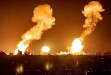 (فیلم) غزه هم اکنون زیر بمباران سنگین اسراییل  