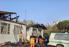 فاجعه صبحگاهی در گیلان: زنده زنده سوختن 32 نفر در یک کمپ ترک اعتیاد + فیلم و تصاویر