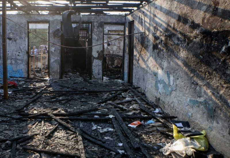 آتش سوزی منزل مسکونی در مادوان یاسوج