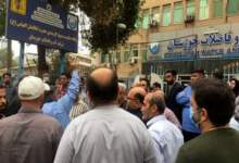 فیلم/ تیراندازی در درگیری کارکنان آبفای خوزستان با مدیر عامل / وسط درگیری آقای مدیر صحنه را ترک کرد!