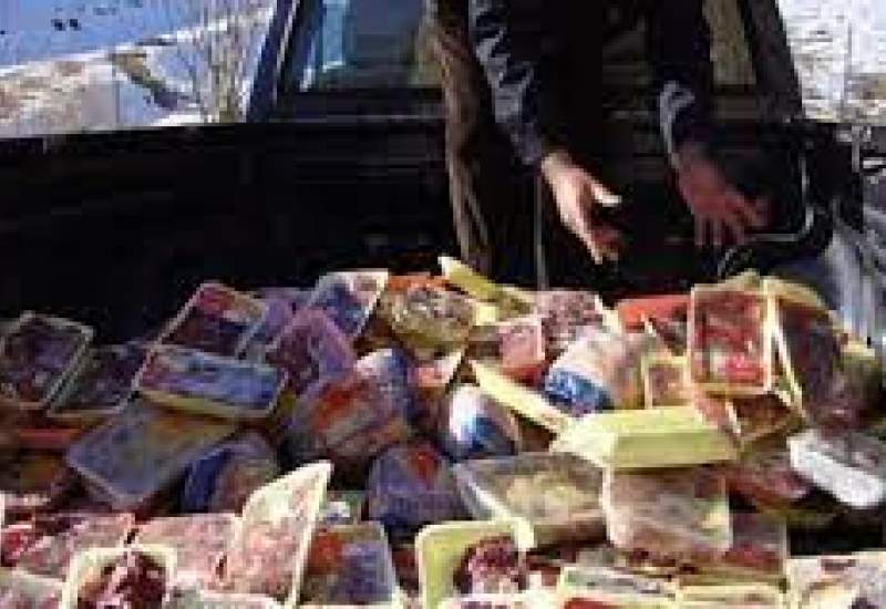 معدوم سازی 600 بسته جگر مرغ غیربهداشتی در یاسوج