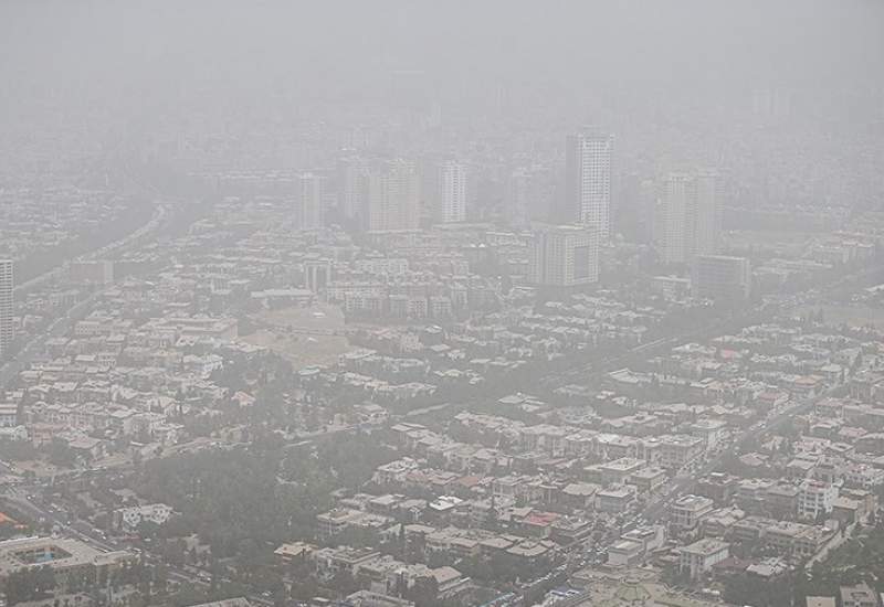 هشدار افزایش آلودگی هوا در ۸ شهر/ هوای تهران تا دوشنبه آلوده است