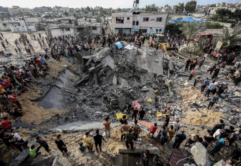 64 روز از جنگ علیه غزه گذشت/زخمی شدن 5هزار نظامی اسرائیلی/ادامه گلوله باران و بمباران مناطق مختلف غزه/ مخالفت آمریکاییها با سیاست بایدن در قبال جنگ