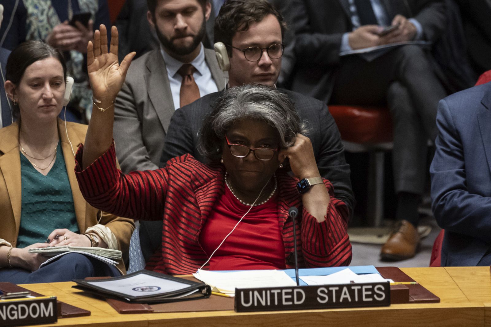 قطعنامه جنگ غزه لیندا توماس گرینفیلد شورای امنیت سازمان ملل آمریکا
