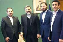 دیدار احمدزاده با وزیر فرهنگ و ارشاد اسلامی