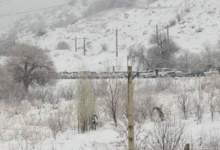 فیلم| بارش شدید برف در دیشموک  
