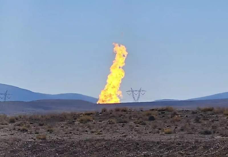 انفجار خرابکارانه در ۲ نقطه خط سراسری انتقال گاز/ شبکه گاز کشور پایدار است