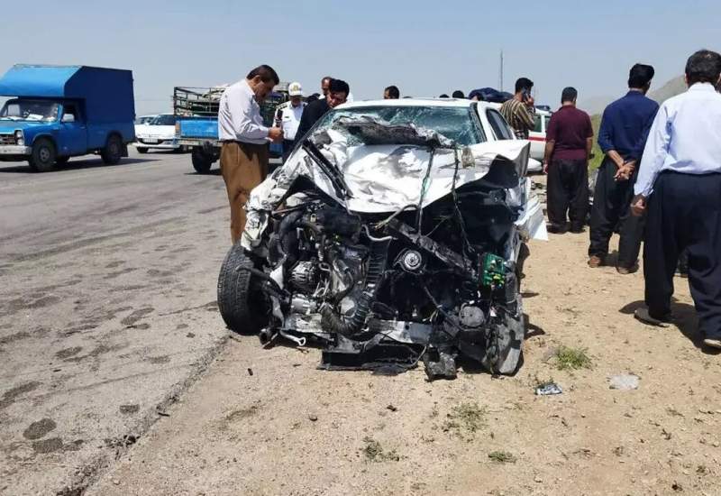یک کشته و ۲ مصدوم در تصادف جاده یاسوج_بابامیدان