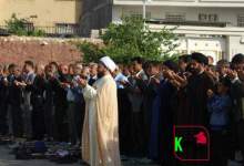 نماز عید سعید فطر در دهدشت برگزار شد + تصاویر