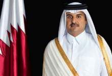 امیر قطر وارد ایران شد