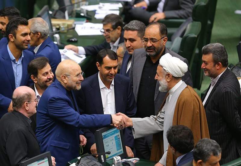 عکس | واکنش محمد بهرامی به ریاست دوباره محمد باقر قالیباف