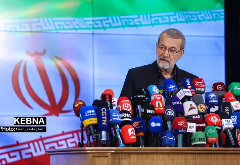 اولین سخنان لاریجانی بعد از ثبت‌نام در انتخابات ریاست جمهوری