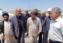 فیلم و عکس | وزیر کشور وارد فرودگاه گچساران شد / علت حضور وزیر کشور در کهگیلویه و بویراحمد  