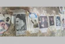 عکس بنیانگذار انقلاب روی دیوار رنگ و رو رفته؛ حکایتی از درد و عشق در روستای تنگ لیراب دیشموک  