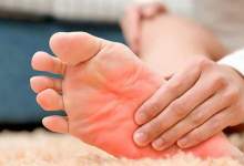 داغی کف پا نشانه چیست و چه علتی دارد؟