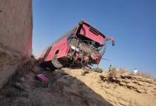 سقوط اتوبوس به دره‌ در جاده دماوند -فیروزکوه / ۴ نفر فوت شدند