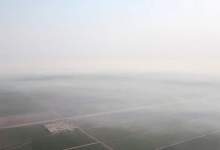 آتش‌سوزی در تالاب هورالعظیم / دود غلیظ به سمت شهرهای خوزستان حرکت می‌کند