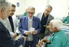 دیدار استاندار کهگیلویه و بویراحمد با بیماران اعصاب و روان در روز پرستار