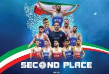 تیم کشتی آزاد امید ایران نایب قهرمان جهان شد