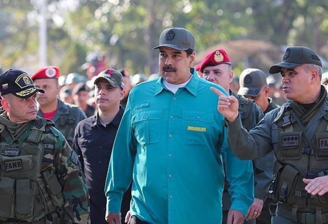 درخواست کمک نظامی مادورو از ایران، چین و روسیه