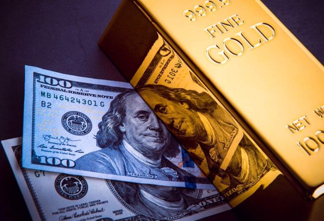 طلا زیر مرز ۴۰۰۰ دلار در برابر دلار قدرتمند | افت قیمت فلزات گرانبها