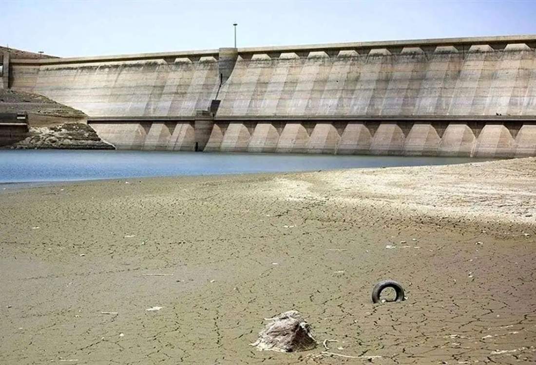بیش از ۹۰ درصد سد کرج خالی شد
