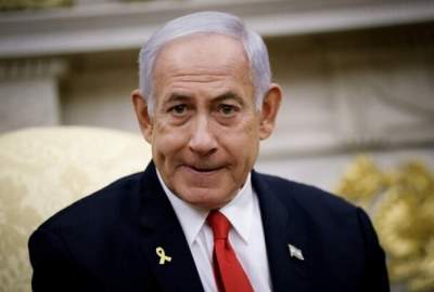 فیلم| پشت‌کردن به نتانیاهو به هنگام سخنرانی توسط خانواده‌های کشته‌شدگان اسرائیلی   