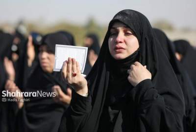 تصاویر | مردم مشهد نماز باران خواندند  